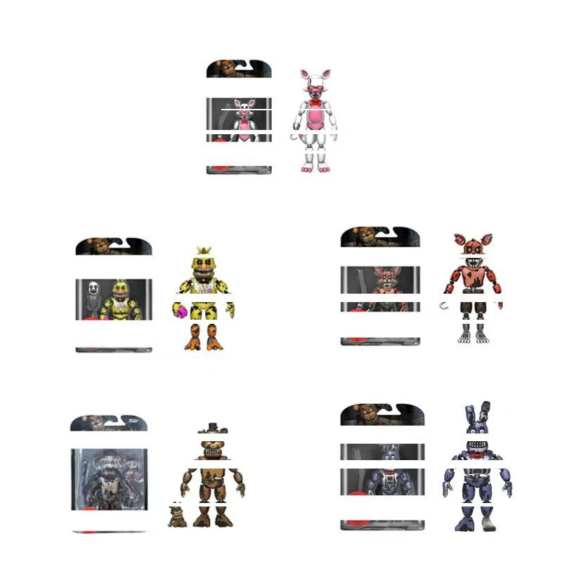 12 5/pcs set chiffres Cauchemar (peut se combiner pour former le Joker)