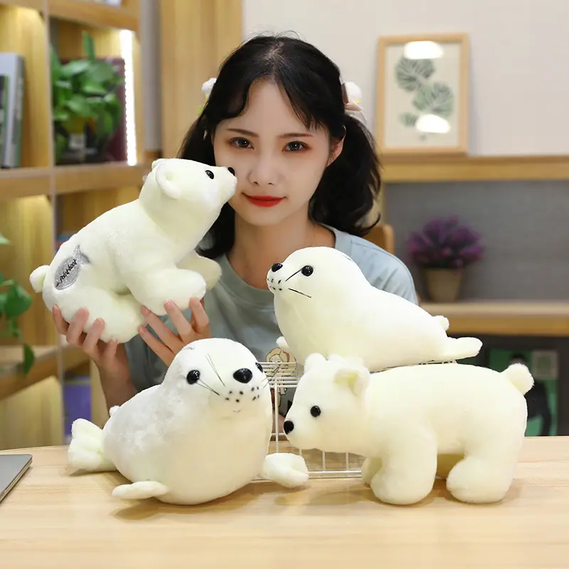 Sea Lion, Polar Bear, Panda Doll