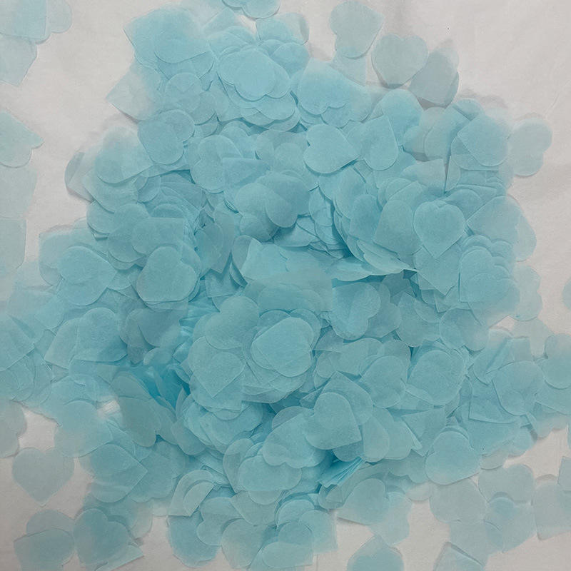 Coeur bleu clair-50g