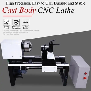 Hobby CNC Wood Beads Making Turning Lathe Machine 260mm Diameter <strong>Computer</strong> <strong>Controlled</strong> New <strong>Condition</strong> for Wood Pieces - Product Image 4