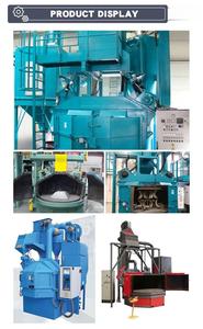 Casting Valve <strong>Sand</strong> Removal Q3512 <strong>Rotary</strong> Turning <strong>Table</strong> <strong>Sand</strong> <strong>Blasting</strong> Machine / Shot Blaster with Auto Recovery