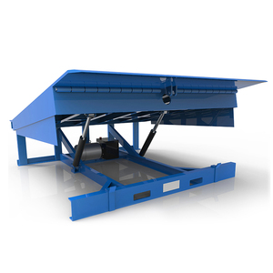 Deflettori di sicurezza nascosti a scalatura automatica capacità di carico 10T livellatore di Dock idraulico per il carico di Container scarico - Product Image 2