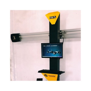 四柱汽车升降机，用于车库发射手动车轮定位机 - Product Image 4