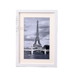 Factory Custom <strong>4x6</strong> Inch <strong>White</strong> Woodgrain PS MDF Photo <strong>Frame</strong> for Home Gallery Decoration Table Wall Picture <strong>Frame</strong> - Product Image 4