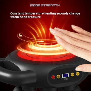 Nuovo arrivo Multi funzione 8 teste profondo per massaggio del tessuto pistola palmare ad alta frequenza vibrazione del corpo massaggio macchina sollievo prodotto - Product Image 5