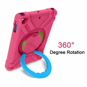 Kids EVA PC Universal 360&deg; Rotation Stand <strong>Cover</strong> With Handle Grip Case for <strong>iPad</strong> 10.<strong>2</strong> 7th 8th 9th Gen 2019 2020 2021 Air3 Pro 10.5 - Product Image 4