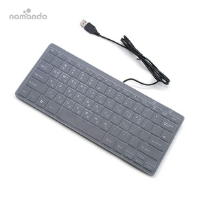 Korean Mini Wired <strong>Keyboard</strong> Light Portable 78 Keys Small USB <strong>Multimedia</strong> <strong>Keyboard</strong> for Desktop <strong>Computer</strong> Laptop Windows 7/8/10 - Product Image 5
