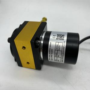 Sensor de desplazamiento de cable de extracción de salida de 0-10V, sensor codificador lineal, potenciómetro 400/500/800/1000/2000/3000/4000/5000mm, CALT de 2/mm