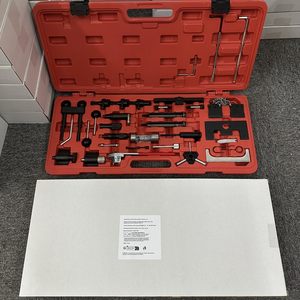 GTYPRO Kit di strumenti di regolazione della cinghia del motore di bloccaggio compatibile con il Set di Diesel a benzina Audi VW VAG - Product Image 6