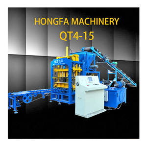 Máquina automática de fabricación de ladrillos de cemento, con motor diésel, moldura de bloques de enclavamiento hidráulico y núcleo de rodamiento, número de unidad de bloque de enclavamiento - Product Image 6