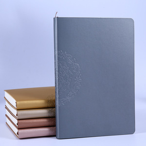 LABON Logo in rilievo A5 quaderno foderato in pelle con rilegatura diario quaderno con nastro di seta - Product Image 3