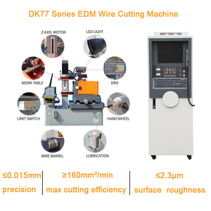เครื่องตัดลวด CNC DK7735 DK7745 DK7755ความเร็วสูงเครื่องตัด Emm สำหรับตัดโลหะ - Product Image 2