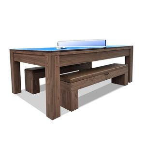 Suitable <strong>3</strong> in 1 MDF <strong>Multi</strong> <strong>Function</strong> <strong>Table</strong> <strong>with</strong> Bench Indoor Entertainment - Product Image 3