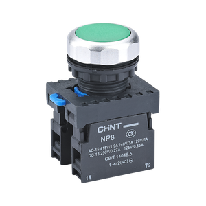 Chint NP8-S çift başlı düğme AC 110V ~ 220V 3A 6A endüstriyel kontrol devresi push button anahtarları - Product Image 3