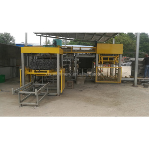 Línea de paletización de maquinaria Xingxin, apilador automático trabajado con máquina de bloques de la serie QT, solución de paletización de automatización de ladrillos - Product Image 2