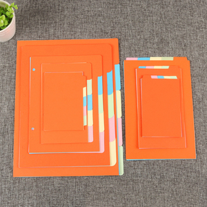 A5 A6 A7 6 Ring Binder <strong>Index</strong> Page A4 4 Hole Color <strong>Index</strong> Divider B5 9 Hole <strong>Index</strong> Page for Loose Leaf Binder Planner <strong>Notebook</strong> - Product Image 3