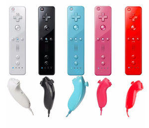 WiiリモコンWiimoteモーションプラスコンボNunchuckゲーム用 - Product Image 1