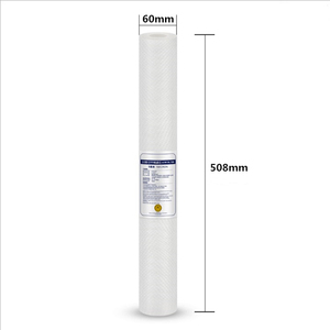 1ไมครอน20นิ้ว Pp กรองฝ้าย Pp ตลับกรองตะกอน Pp ละลายเป่าตลับกรองเครื่อง - Product Image 2