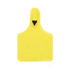 Cattle Goat Sheep Tracking Long Range 860-960MHz RFID Barcode QR <strong>Code</strong> Printed TPU UHF Eartag Animal Ear Tag