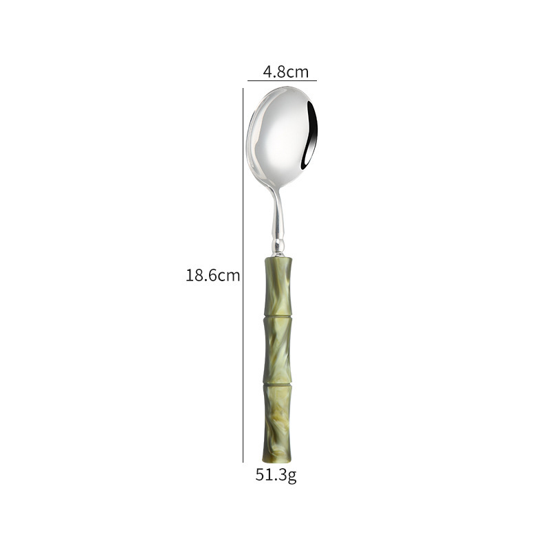 Vert - cuillère ronde