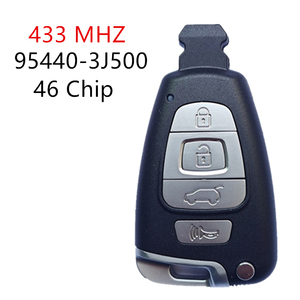 Hyundai Veracruz için A2AUTOKEYS SVI-SMKFEU04 SY5SVISMKFNA04 95440-3J500/3J600 4 düğmeler 315/433 MHZ 46 çip akıllı Remont araba anahtarı - Product Image 4