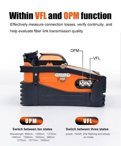 AI-9 macchina di fusione in fibra ottica Splicing macchina FTTH fibra ottica fusione giuntatrice fibra ottica Splicer apparecchiature AI-9 - Product Image 2