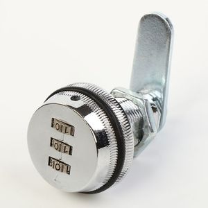 Round Shape 3 Digital Keyless Mailbox <strong>Code</strong> Combination Cam Lock for Metal and Wooden Mail Box - Product Image 1