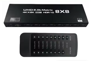 8x8 para conmutador de matriz HDMI compatible con pantallas 4K60Hz y UHD, divisores y convertidores HDCP para Matriz de vídeo 4K - Product Image 2