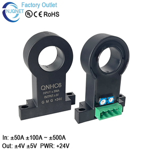 QNHC6 uscita 4V 5V ingresso dc 50A 100A 200A 300A 400A + 24V sensore di corrente Hall-Effect - Product Image 5