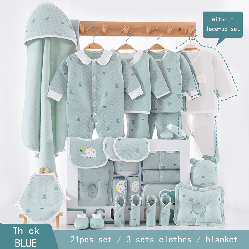 thick blue 21pcs set