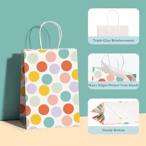 Custom Logo Embossed Luxury Clothing Gift Bag Printed Cardboard Paper with <strong>Handle</strong> Rope for Presenting High-End Gifts - Product Image 3