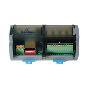 Huaqingjun 4-Channel <strong>Inputs</strong> <strong>Outputs</strong> RS485 Ethernet <strong>Relay</strong> Module IO Modbus RTU/TCP G2R-1 SPDT 10A RJ45 <strong>Relays</strong> for PLC - Product Image 1