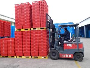 Venta caliente caja sólida nido contenedor de almacenamiento logística envío cajas de plástico para almacenamiento caja de caja logística - Product Image 5