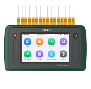 touch-intelligenter echtzeit-bildschirm mehrkanal-temperatur-datalogger - Product Image 2