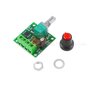 PWM Gleichstrommotor-Geschwindigkeitsregler 1,8 V 3 V 5 V 6 V 12 V 2 A Geschwindigkeitsregelungsschalter mit Ein-/Aus-funktion
