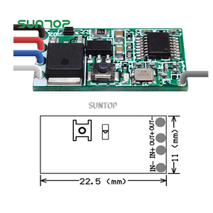 433MHz DC 12V 24V Universal-Funk fernbedienung schalter Mini-HF-Relais empfänger 433,92 MHz DIY-Kit für LED-Licht