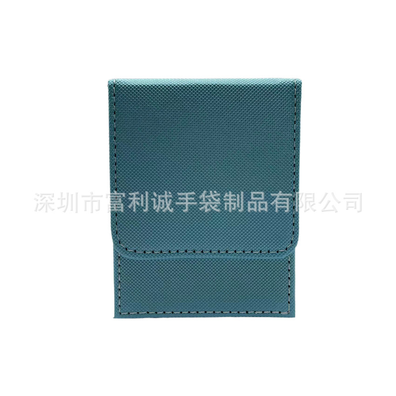 Card vertical solid green