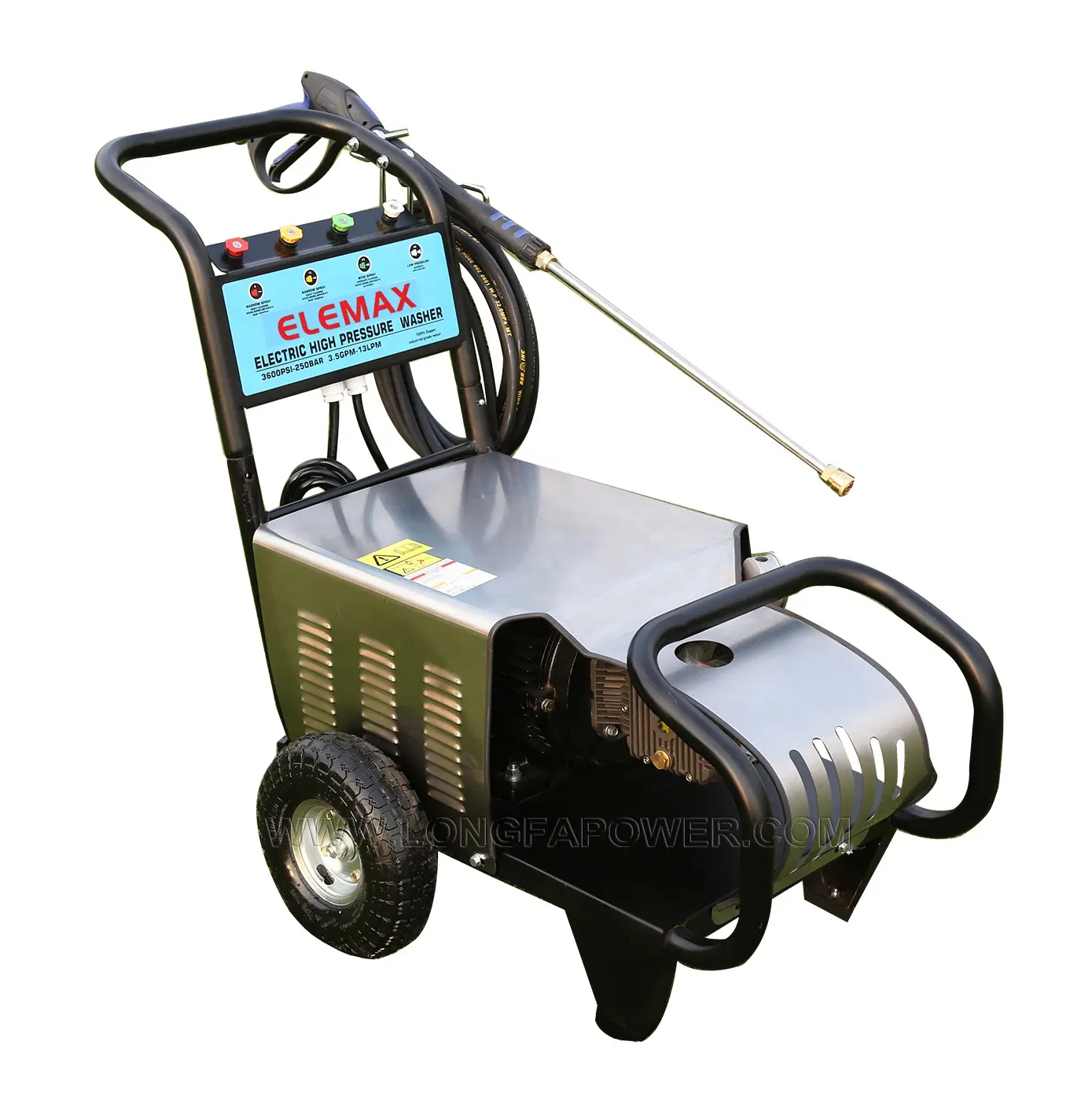 ELEMAX 3600PSI attrezzatura elettrica portatile della lavatrice della rondella dell'automobile di pulizia ad alta pressione della casa mobile elettrica per il prezzo di vendita del giardino