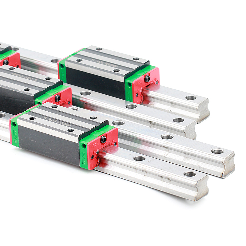 stainless steel miniature linear slide guide rail MGN15 with linear bearing block MGN15C