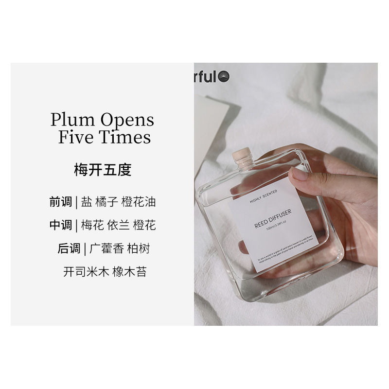 Fleur de prunier cinq degrés (y compris bâton d'encens en vrac)