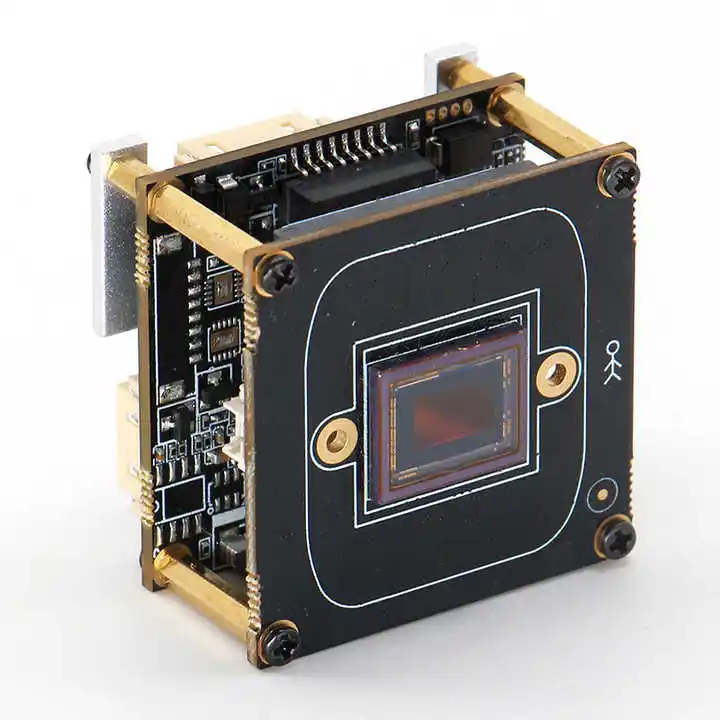 Módulo de placa de cámara Ip doble 2.0Mp 60Fps 1/2.8 "para Sony Imx327 + Hi3516Av300 1Tops compatible con el protocolo Gb28181 estándar nacional