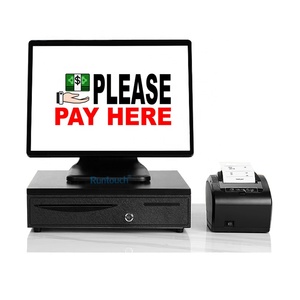 Si prega di pagare qui PDV TPV EPOS Smart Device Android Windows Linux POS Terminal con stampante - Product Image 1