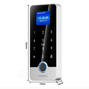 IP 65 Tuya intelligente App per impronte digitali RFID sistema di controllo di accesso cancello elettronico apriscatole DC12V tastiera di controllo accessi - Product Image 1