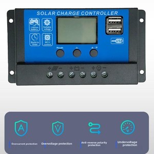 YH 10A PWM Solar laderegler mit LCD-Display Mini 12/24V System Solar panel Ladegerät - Product Image 2