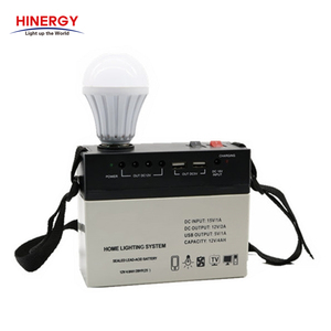 Mini sistema de iluminación de energía Solar portátil para exteriores con controlador PWM de Panel de silicio monocristalino de carga de CA para uso doméstico - Product Image 4