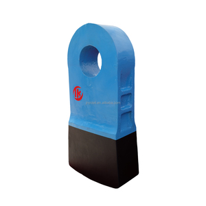 Hoch chrom legierter Hammerkopf für multifunktion ale Steinbrecher-Steins chmiede maschinen teile - Product Image 4