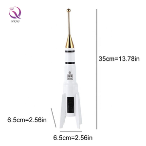 إبداعية صاروخ طائرة نموذج الطيران الحرفية سطح المكتب زخرفة إكسسوارات منزلية لتزيين طاولة غرفة الأطفال خزانة الكتب - Product Image 5