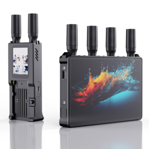 Cámara integrada con pantalla Transmisor de video inalámbrico HDMI y receptor Larga distancia inalámbrica 400M para disparos en interiores y exteriores - Product Image 1