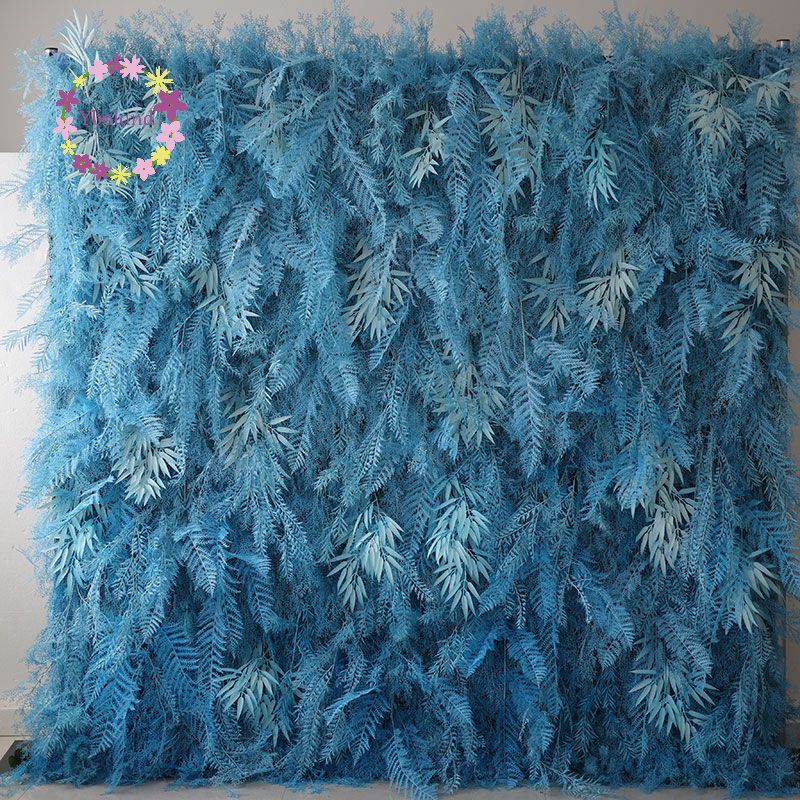 pampas flower wall 07