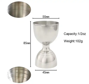 RTS Bar mutfak ev araçları Jigger kokteyl Jigger doğrudan satış kaynağı üreticileri paslanmaz çelik Jigger - Product Image 3